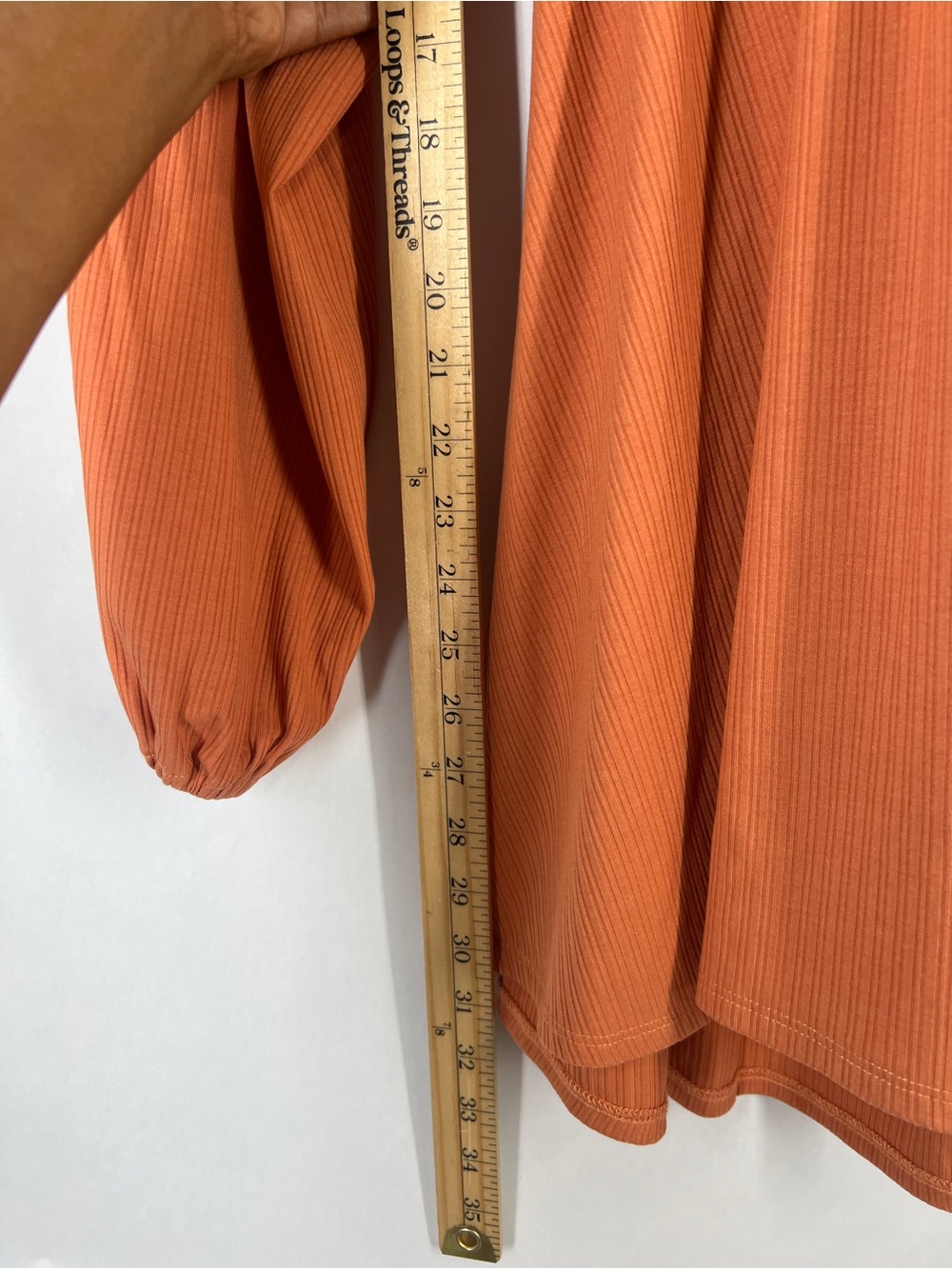 Lovers + Friends Giorgia Dress Ginger XS Orange Long Sleeve Mini Dress - Picture 10 of 11